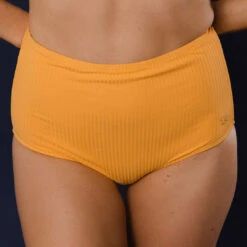 Groove High-Waisted Bottoms, Marigold -Swimwear Specialty Shop 2369A2317final