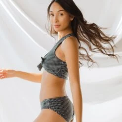 Black Checkers Hipster Bottoms -Swimwear Specialty Shop 369A0025final