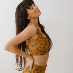 Golden Tiger Olivia Swim Crop -Swimwear Specialty Shop 369A0109