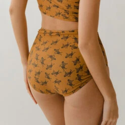 Golden Tiger High-Waisted Bottoms -Swimwear Specialty Shop 369A0113 9d4950bf 357f 4620 a700 aa12d1ad7165
