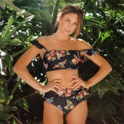 Simone Bottoms, Rose Black -Swimwear Specialty Shop 369A0182final