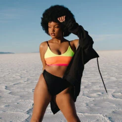 Kelsey High Cut Bottoms, Black -Swimwear Specialty Shop 369A0246final