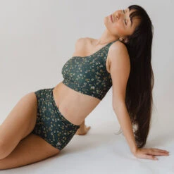 Flora Icon Swim Crop -Swimwear Specialty Shop 369A0321