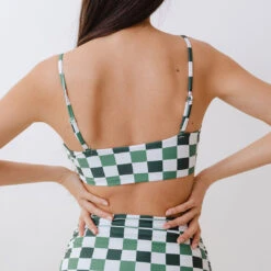 Rise Bralette, Check Mate 20 Rise Bralette, Check Mate -Swimwear Specialty Shop 369A0520