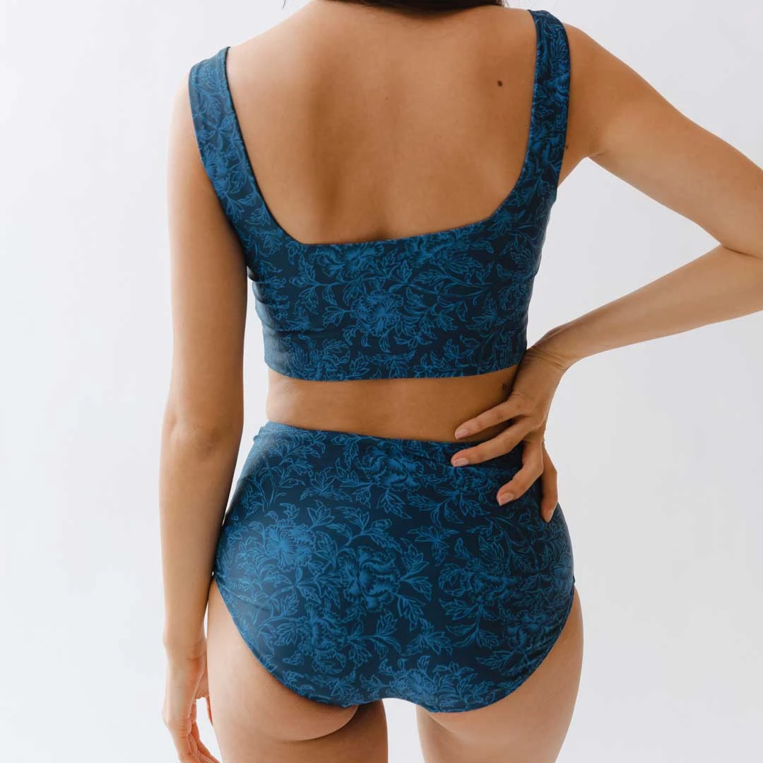 Mykonos Navy Olivia Swim Crop 8 Mykonos Navy Olivia Swim Crop - Image 8