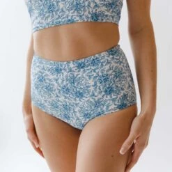 Mykonos White High-Waisted Bottoms -Swimwear Specialty Shop 369A0632final