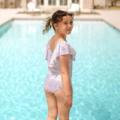 Mini Wave One-Piece, Lilac -Swimwear Specialty Shop 369A0638final