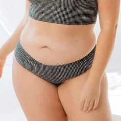 Black Checkers Hipster Bottoms -Swimwear Specialty Shop 369A1344final web