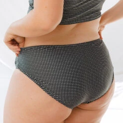 Black Checkers Hipster Bottoms -Swimwear Specialty Shop 369A1394final web