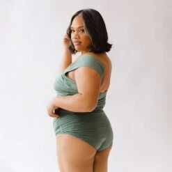 Sea Salt Off Shoulder One-Piece -Swimwear Specialty Shop 369A1583final