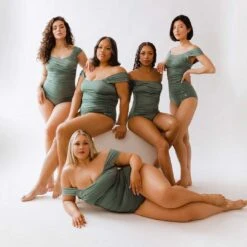 Sea Salt Off Shoulder One-Piece -Swimwear Specialty Shop 369A1684final