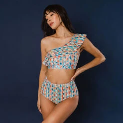 Icon Wave Crop, Athens Sunset -Swimwear Specialty Shop 369A2267final