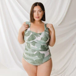 The Palm Off Shoulder One-Piece -Swimwear Specialty Shop 369A2392final