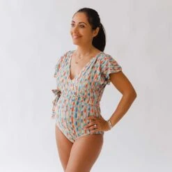 The Cape One-Piece, Athens Sunset -Swimwear Specialty Shop 369A3115final