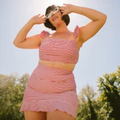 Cherry High-Waisted Swim Skirt -Swimwear Specialty Shop 369A3963final acd09115 e7ce 4261 a450 87b7c34b8c83