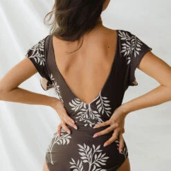 The Cape One-Piece, Chocolate Fern -Swimwear Specialty Shop 369A4066finnal