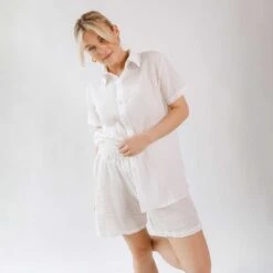 Cabana Shorts, White -Swimwear Specialty Shop 369A4643final