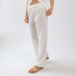 Cabana Pants, White -Swimwear Specialty Shop 369A4685final