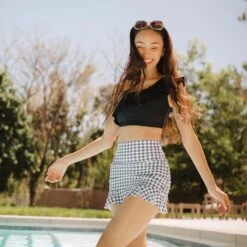 Icon Wave Crop, Matte Black -Swimwear Specialty Shop 369A4997final