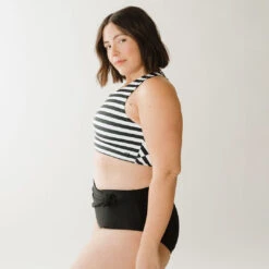 Simone Bottoms, Matte Black -Swimwear Specialty Shop 369A5188final