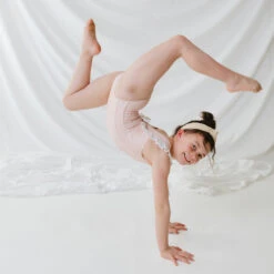 Mini Ruffle One-Piece, Pink Checkers -Swimwear Specialty Shop 369A5228final