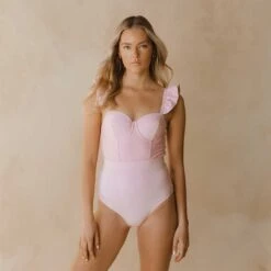 The Lady One-Piece, Ballet Pink -Swimwear Specialty Shop 369A5273finnal