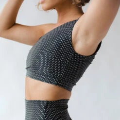 Midnight Dash Icon Swim Crop -Swimwear Specialty Shop 369A5858