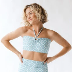 Echo Swim Top, Mod Blue -Swimwear Specialty Shop 369A6591