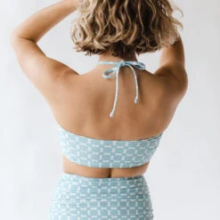 Echo Swim Top, Mod Blue -Swimwear Specialty Shop 369A6612