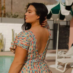 The Cape One-Piece, Athens Sunset -Swimwear Specialty Shop 369A7344final copy