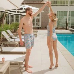 Wind And Sea Shorts 5" Inseam, Darling Blue -Swimwear Specialty Shop 369A7977final