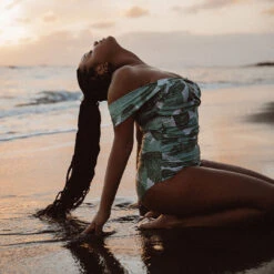 The Palm Off Shoulder One-Piece -Swimwear Specialty Shop 369A8436final