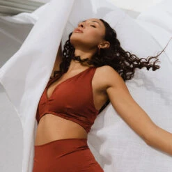 Shock Crop, Cinnamon -Swimwear Specialty Shop 369A9163final