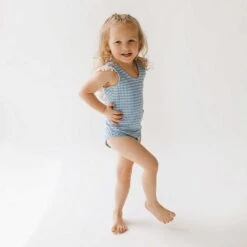Mini Ruffle One-Piece, Bluebell -Swimwear Specialty Shop 369A9385final ac075dd2 44cb 481c b86d ac1b3fdb2459