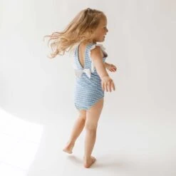 Mini Ruffle One-Piece, Bluebell -Swimwear Specialty Shop 369A9415final