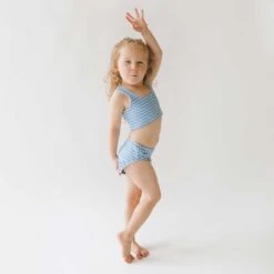 Mini Olivia Two-Piece Set, Bluebell -Swimwear Specialty Shop 369A9638final