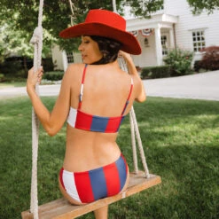 Liberty Stripe Hipster Bottoms -Swimwear Specialty Shop 89A7719