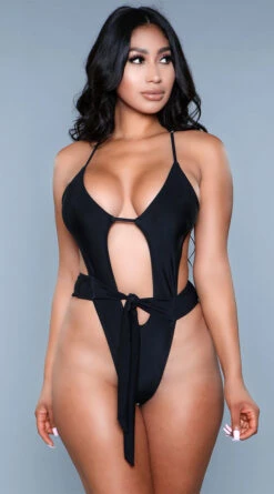 Be Wicked Trinity Tie One Piece Swimsuit