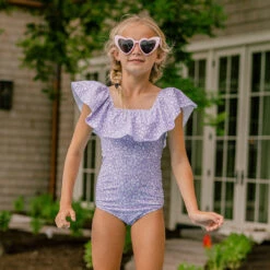 Mini Wave One-Piece, Lilac -Swimwear Specialty Shop DSC07627 2 copy