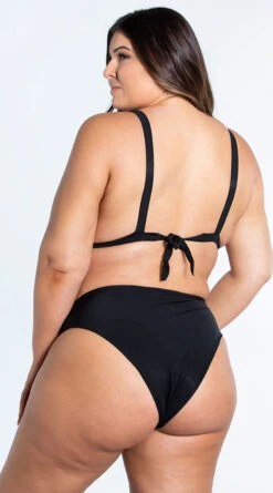 Plus Size San Salvador High Waist Bikini -Swimwear Specialty Shop ES 6595X BLK 9 YANDY PS02172022