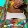 Yandy Morganite Glow Peek-A-Boo Bikini Top
