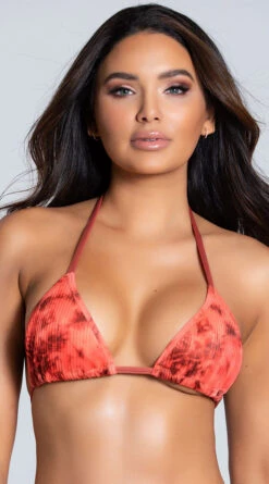 Yandy Do Or Dye String Bikini Top -Swimwear Specialty Shop EY 4165T TOP ORANGE PS01282020 2