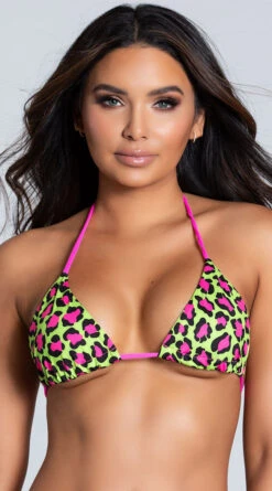 Yandy Always Wanting Roar Bikini Top -Swimwear Specialty Shop EY 4176T TOP GREEN PS01282020 1