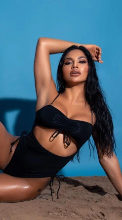 Yandy Cut Out For Cruising One Piece Swimsuit -Swimwear Specialty Shop EY 4205 PS12182020 EDS 735