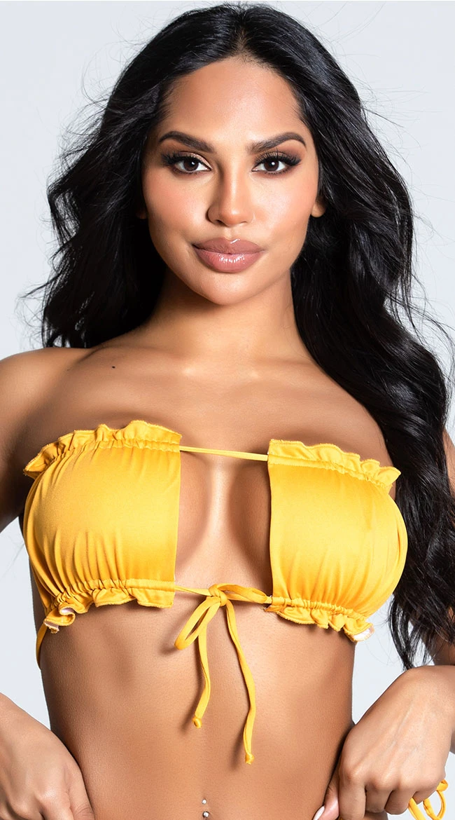 Yandy Stay Current Halter Bandeau Top 2 Yandy Stay Current Halter Bandeau Top - Image 2