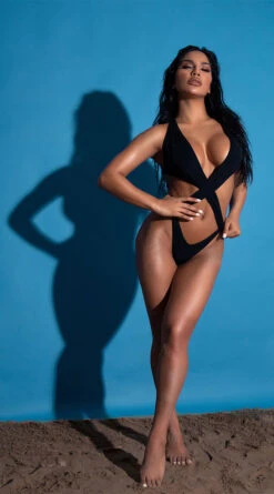 Yandy Double Crosser One Piece Swimsuit 8 Yandy Double Crosser One Piece Swimsuit -Swimwear Specialty Shop EY 4211 PS12182020 EDS 810