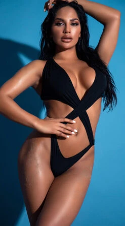 Yandy Double Crosser One Piece Swimsuit 9 Yandy Double Crosser One Piece Swimsuit -Swimwear Specialty Shop EY 4211 PS12182020 EDS 814