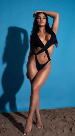 Yandy Double Crosser One Piece Swimsuit 11 Yandy Double Crosser One Piece Swimsuit -Swimwear Specialty Shop EY 4211 PS12182020 EDS 820