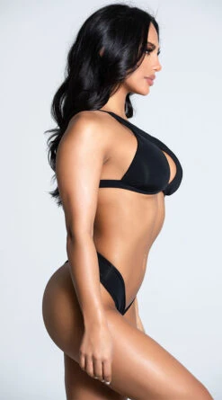 Yandy I Can Sea Clearly Now Bikini Bottom -Swimwear Specialty Shop EY 4212T 4212B BLACK 6 PS12172020