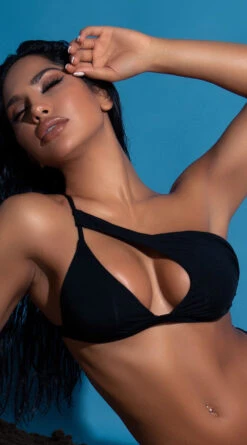 Yandy I Can Sea Clearly Now Cross Bikini Top -Swimwear Specialty Shop EY 4212T TOP PS12182020 EDS 624